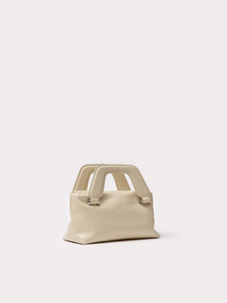 Aim Handmade in Italy Alice Nano Naplak Cream Bag - Anavi
