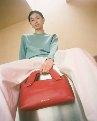 Aim Handmade in Italy Alice Naplak Mint Bag - Anavi