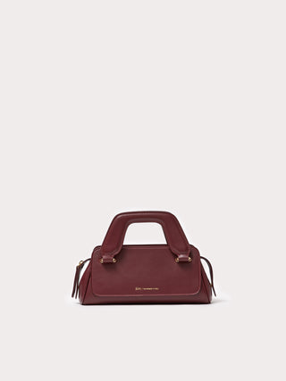 Aim Handmade in Italy Olivia Micro Burgundy Bag - Anavi