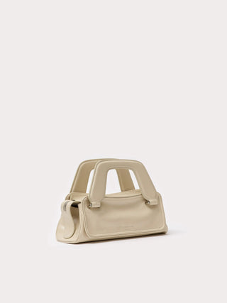 Aim Handmade in Italy Olivia Mini Soft Naplak Cream Bag - Anavi