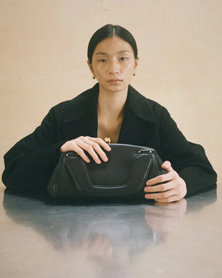 Aim Handmade in Italy Polly Black Bag - Anavi