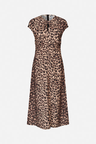 Baum und Pferdgarten Akeyla Brown Baum Leopard Dress - Anavi