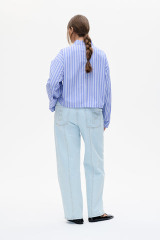 Baum und Pferdgarten Bryce Wedge Blue Stripe Shirt - Anavi