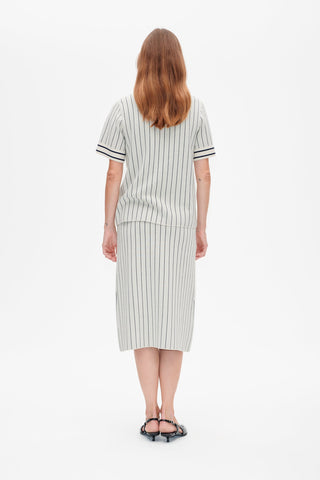 Baum und Pferdgarten Cannie Creme Navy Stripe Sweater - Anavi