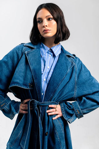 Baum und Pferdgarten Delilah Denim Trench - Anavi