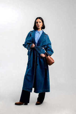 Baum und Pferdgarten Delilah Denim Trench - Anavi