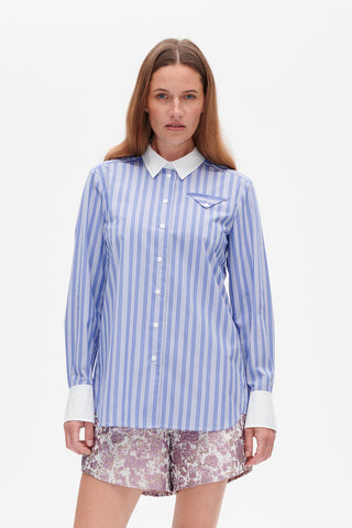 Baum und Pferdgarten Mejra Wedge Blue Stripe Shirt - Anavi
