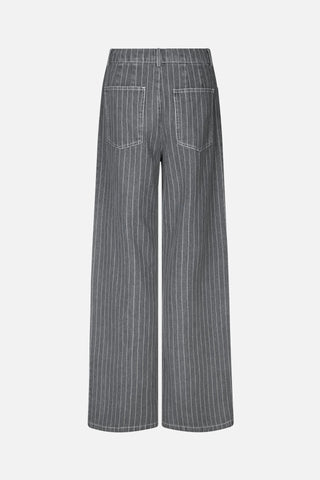 Baum und Pferdgarten Nanny Grey Pinstripe Denim Jeans - Anavi