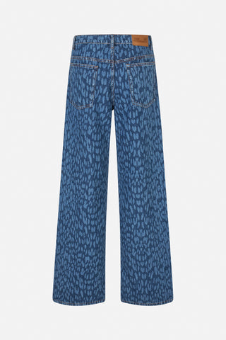 Baum und Pferdgarten Nicocette Leopard Vintage Blue Jeans - Anavi