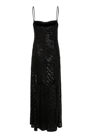 Gestuz Gliragz Black Sequin Dress - Anavi