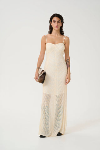 Gestuz Gliragz Yellow Sequin Dress - Anavi