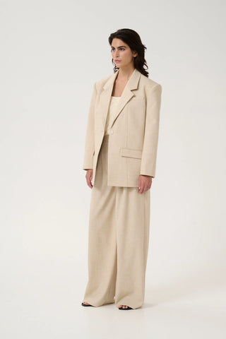 Gestuz Gzdecy Light Sand Blazer - Anavi