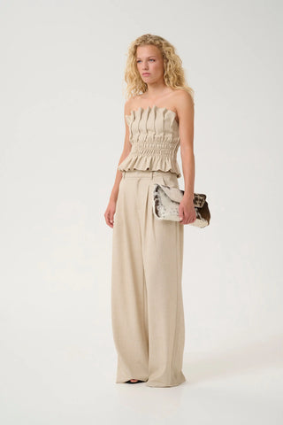 Gestuz Gzdecy Light Sand Trousers - Anavi