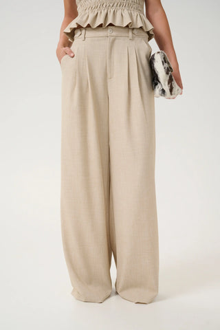 Gestuz Gzdecy Light Sand Trousers - Anavi