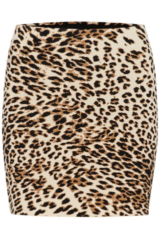 Gestuz Gzleora Light Leopard Skirt - Anavi