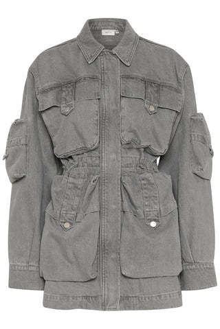 Gestuz Nynnegz Grey Shirt - Anavi