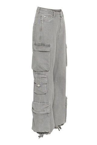 Gestuz Nynnegz Grey Trousers - Anavi