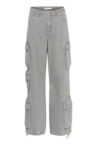 Gestuz Nynnegz Grey Trousers - Anavi