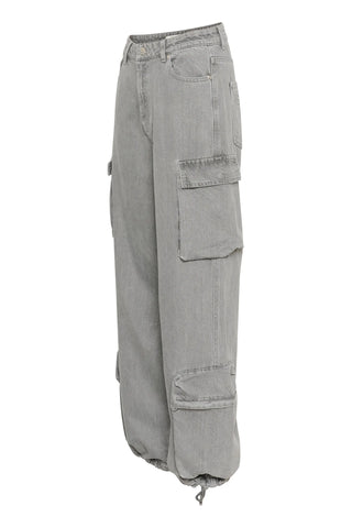 Gestuz Nynnegz Grey Trousers - Anavi