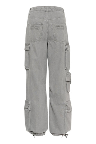 Gestuz Nynnegz Grey Trousers - Anavi