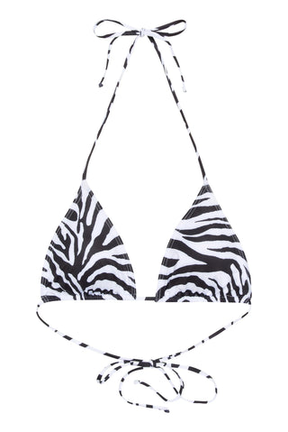 Gestuz Piliagz White Tiger Bikini Top - Anavi
