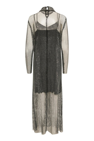 Gestuz Yadegz Silver Glitter Dress - Anavi