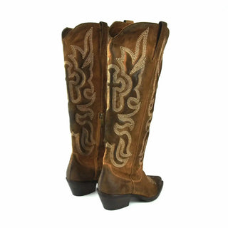 Kirò Kate Brown Suede Texan Boots