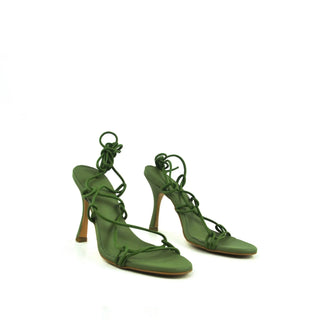 Kirò Rio Olive Leather Sandals - Anavi