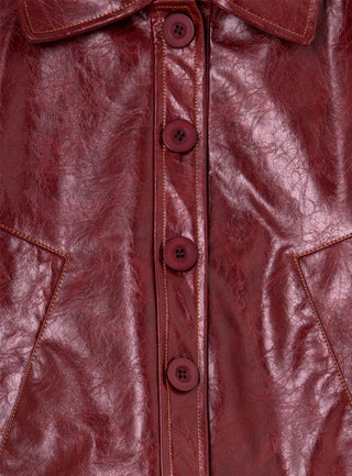Laagam Alexa Burgundy Jacket - Anavi