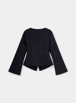 Laagam Ascot Black Blouse - Anavi