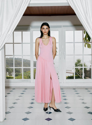 Laagam Atenea Pleated Dress - Anavi