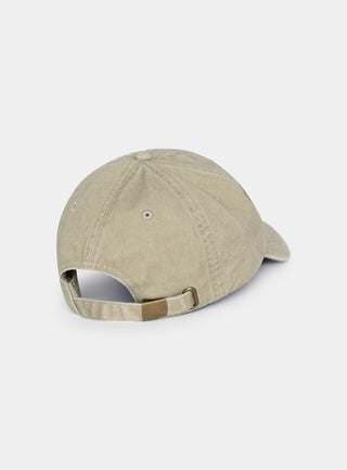 Laagam Beige Embroidered Logo Cap - Anavi