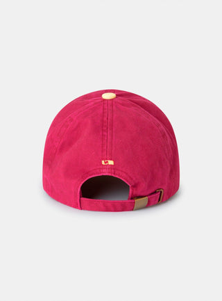 Laagam Bicolor Burgundy Embroidered Logo Cap - Anavi
