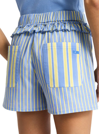 Laagam Caos Blue Poplin Boxer Pants - Anavi