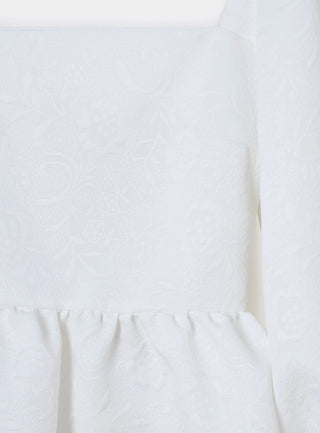 Laagam Cecile White Blouse - Anavi