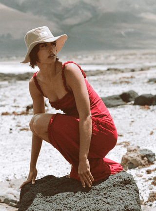 Laagam Cowboy Serge Logo Hat - Anavi