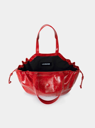 Laagam Darling Red Shopper Bag - Anavi