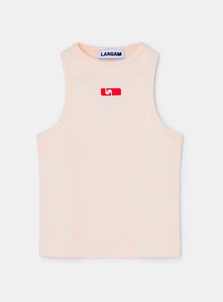 Laagam Ecru Tank Top - Anavi