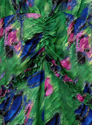 Laagam Fellini Flora Midi Dress - Anavi