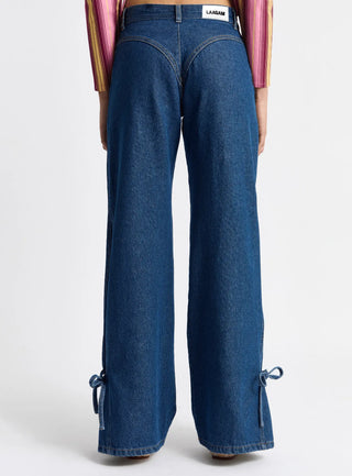 Laagam Jada Denim Relaxed Jeans - Anavi