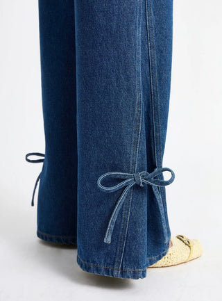 Laagam Jada Denim Relaxed Jeans - Anavi