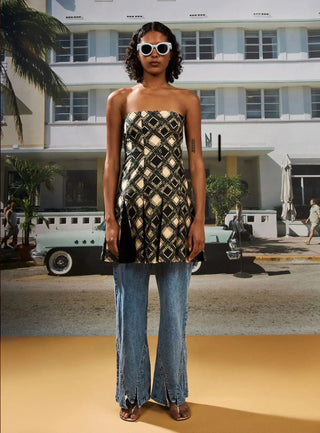 Laagam Lizzie Diamond Buckle Dress - Anavi