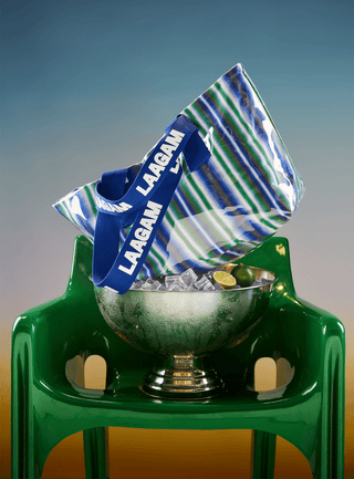 Laagam Malmö Stripe Shopper Bag - Anavi