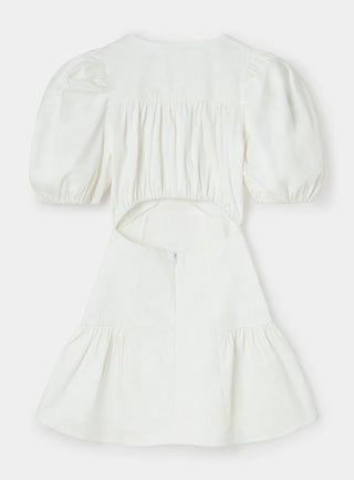 Laagam Millie White Short Dress - Anavi