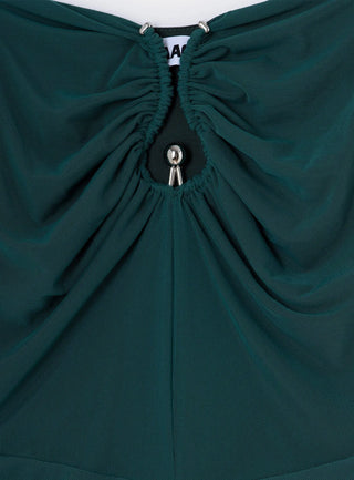 Laagam Naomi Green Tulle Dress - Anavi