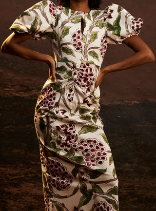 Laagam Provence Gerd Midi Dress - Anavi