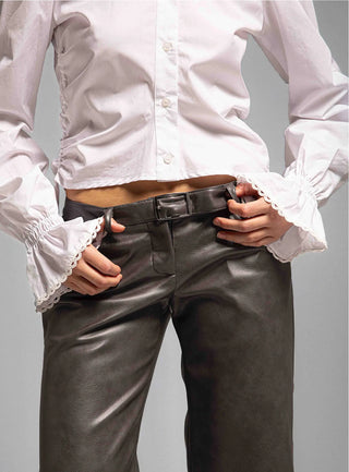 Laagam Sultana Ruched Shirt - Anavi