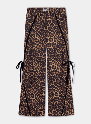 Laagam Vicky Leopard Pants - Anavi