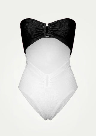PARAMIDONNA Rene Black & White Swimsuit - Anavi