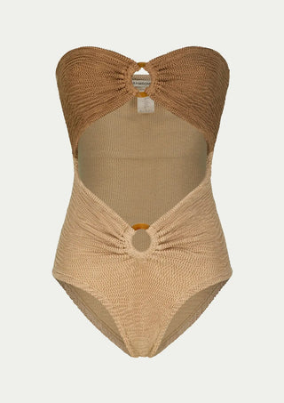 PARAMIDONNA Rene Camel & Sugar Swimsuit - Anavi